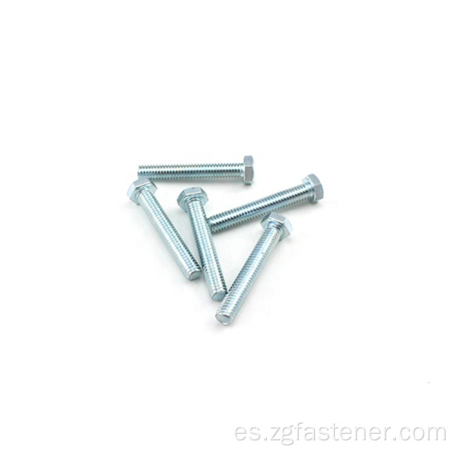 Grado de zinc blancos azul44.8 Bolts hexagonales DIN933